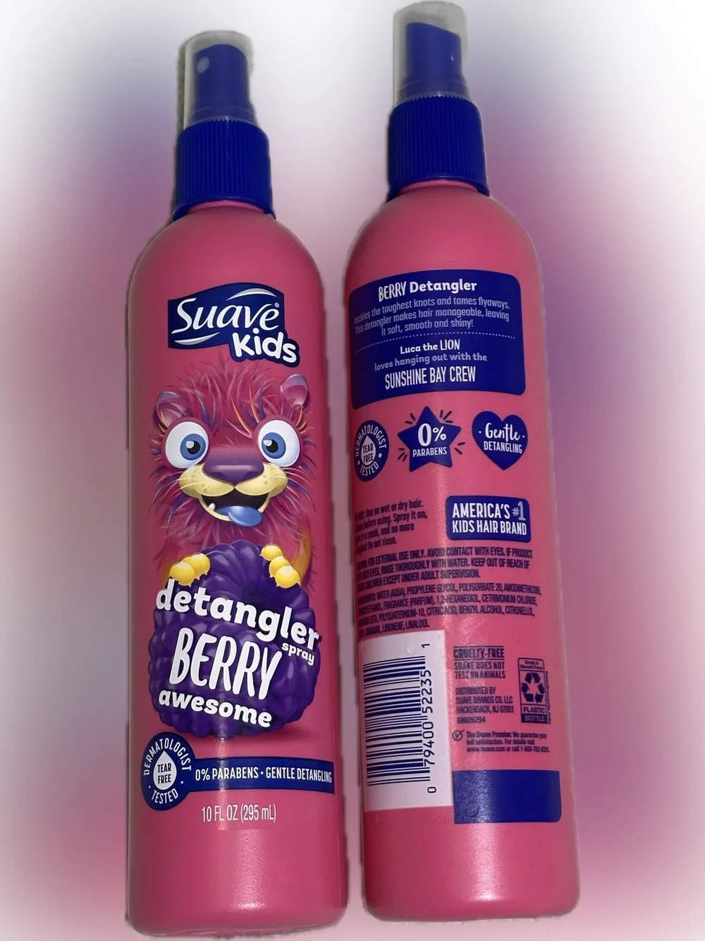 Suave ◦	detangler spray